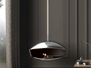 Major Tom — Flow Collection , Shelter ® Fireplace Design Shelter ® Fireplace Design Гостиная в стиле модерн