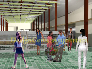 Projeto Supermercado Rede Supermarket, DESIGN CENTER ARQUITETURA-ESCRITÓRIO VIRTUAL DE PROFISSIONAL LIBERAL DESIGN CENTER ARQUITETURA-ESCRITÓRIO VIRTUAL DE PROFISSIONAL LIBERAL 상업공간