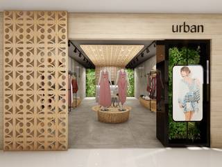 Loja Urban - Shopping, 1LLAR Arquitetura 1LLAR Arquitetura Commercial spaces