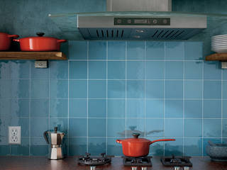 Village, Equipe Ceramicas Equipe Ceramicas Kitchen Tiles Blue