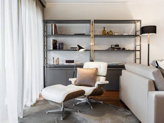 Apartamento Alta de Lisboa, Scalline, Architects & Designers Scalline, Architects & Designers Salas modernas