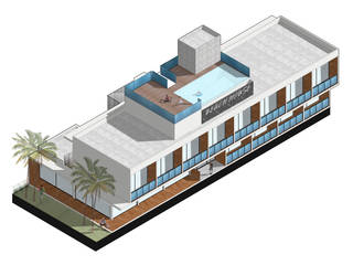 Anteproyecto Posada en Cabo Frio (Rio de Janeiro), RT Arq+Di RT Arq+Di Nhà