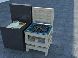 Diseño de mobiliario, Zirtana Zirtana Phòng khách Gỗ Wood effect