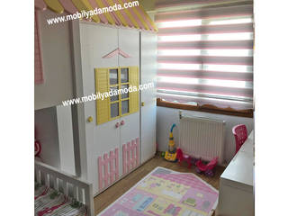 Ranzalı Çocuk&Genç Odası, Ceylin ve Ece'nin Odası , MOBİLYADA MODA MOBİLYADA MODA Modern nursery/kids room