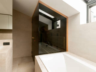 Sauna infrared z cedru kanadyjskiego, Safin Safin Phòng tắm phong cách hiện đại
