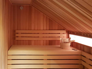 Sauna z cedru kanadyjskiego, Safin Safin Modern bathroom