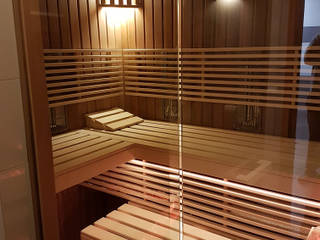 Sauna z cedru kandyjskiego, Safin Safin Спальня