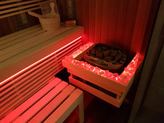 Sauna z cedru kandyjskiego, Safin Safin Modern spa