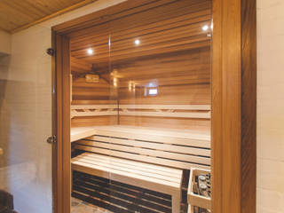 sauna z cedru kanadyjskiego , Safin Safin Modern spa