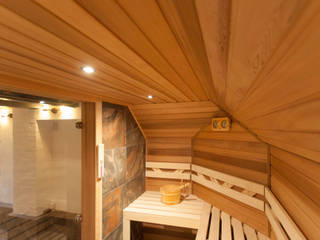 sauna z cedru kanadyjskiego , Safin Safin Modern Spa