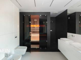 Nowoczesna sauna sucha, Safin Safin Spa Modern