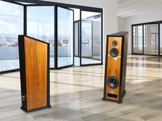 Kolumny głośnikowe TAO, Audio Planet Audio Planet Phòng giải trí phong cách kinh điển Gỗ Wood effect