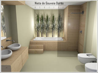Remodelação de WC em Guimarães, R&U ATELIER LDA R&U ATELIER LDA