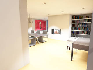Reabilitação e decoração de interiores de apartamento na Costa em Guimarães, R&U ATELIER LDA R&U ATELIER LDA