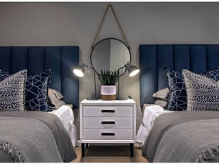 Beach house bedrooms, Joseph Avnon Interiors Joseph Avnon Interiors Klassische Schlafzimmer