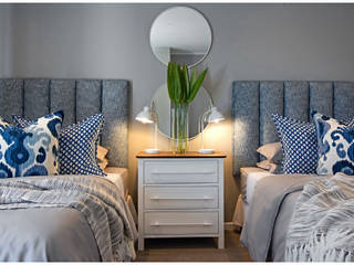 Beach house bedrooms, Joseph Avnon Interiors Joseph Avnon Interiors Dormitorios de estilo clásico