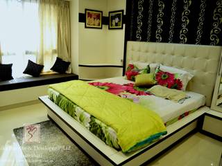 Residence at Khanapara, Rishika Interior & Developer (p) Ltd. Rishika Interior & Developer (p) Ltd. Bedroom