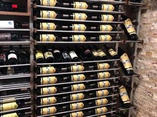 Residential Wine Cellar in NY, Millesime Wine Racks Millesime Wine Racks Ruang Penyimpanan Wine/Anggur Modern