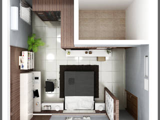 interior kamar anak di jl. patiunus raya, semarang, SUKAM STUDIO SUKAM STUDIO Kamar Tidur Minimalis
