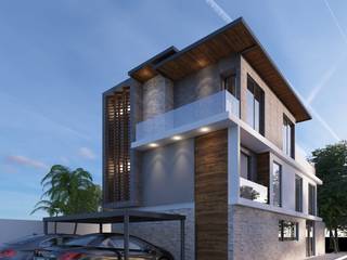 Residencia KA’AN , LARQ Arquitectura y Diseño LARQ Arquitectura y Diseño Casas ecológicas Madera Acabado en madera
