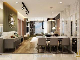 Thiết kế nội thất chung cư EcogreenCity - nhà chú Cường, Thiết kế - Nội thất - Dominer Thiết kế - Nội thất - Dominer