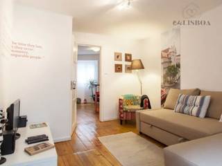 Apartamento T1 + 1 Santa Maria Maior, EU LISBOA EU LISBOA ห้องนั่งเล่น