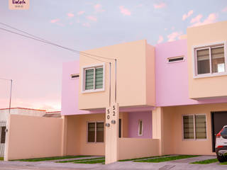 Vileta 50 & 52, distrucción distrucción Modern houses