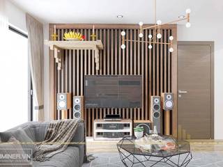 Thiết kế nội thất chung cư GoldMark - nhà Anh Minh, Thiết kế - Nội thất - Dominer Thiết kế - Nội thất - Dominer