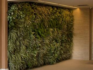 Painel de Plantas permanetes, Plantas Artificiais Plantas Artificiais Сад Плитки