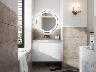 百玥空間設計 ─ 語彙, 百玥空間設計 百玥空間設計 Eclectic style bathroom Tiles