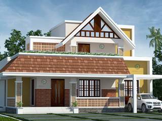 Leading house builders thrissur, Prithvi Homes Prithvi Homes Balcony