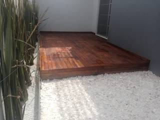 Deck madera sólida y WPC, Manintex Pisos Manintex Pisos 枯山水 木 木目調