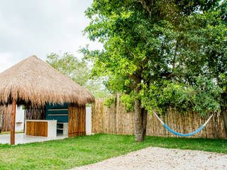 Hotel Azul 36, Bacalar, Quintana Roo., Manuel Aguilar Arquitecto Manuel Aguilar Arquitecto Commercial spaces