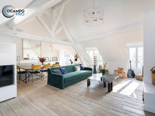 Rénovation partielle dans le IIe arrondissement de paris, Ocampo pro Ocampo pro Modern living room