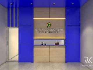 Bank Purworejo Cab. Pituruh, RK Interior Design RK Interior Design Office spaces & stores