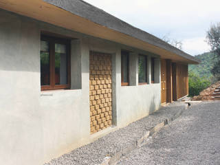 CASA MALLARAUCO - diseño y construcción - Mallarauco / Melipilla / Santiago, ALIWEN arquitectura & construcción sustentable - Santiago ALIWEN arquitectura & construcción sustentable - Santiago Passive house لکڑی Wood effect