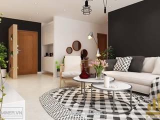 Thiết kế nội thất chung cư Sunsquare - nhà chị Quỳnh, Thiết kế - Nội thất - Dominer Thiết kế - Nội thất - Dominer
