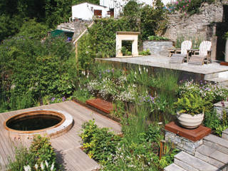 Cheddar Gorge, Abigail Hazell Landscape and Garden Design Abigail Hazell Landscape and Garden Design Taman Gaya Country