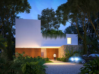 Casa GS 62, Bacalar, Quintana Roo., Manuel Aguilar Arquitecto Manuel Aguilar Arquitecto Nhà gia đình