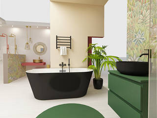 Cores da Natureza - Smile Bath - Téktónica 2019, Smile Bath S.A. Smile Bath S.A. Modern Bathroom Green