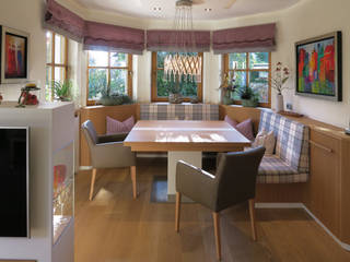 Esszimmer im modernen Landhausstil, T-raumKONZEPT - Interior Design im Raum Nürnberg T-raumKONZEPT - Interior Design im Raum Nürnberg Salle à manger moderne Bois