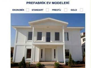 NCR PREFABRİK, NCR PREFABRİK NCR PREFABRİK بلكونة أو شرفة الخشب هندسيا Transparent