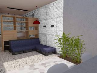 LOVIN' LOFT, BICHO arquitectura BICHO arquitectura Salas de estar minimalistas