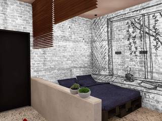 LOVIN' LOFT, BICHO arquitectura BICHO arquitectura Dormitorios de estilo minimalista