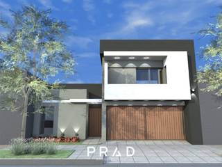 Vivienda Urbana D-R, PRAD Arquitectura PRAD Arquitectura منزل عائلي صغير