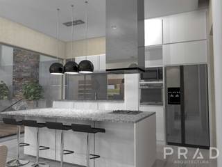 Vivienda S.O, PRAD Arquitectura PRAD Arquitectura Modern kitchen