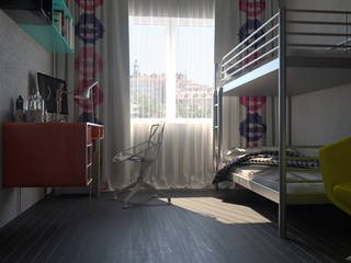 Спальня "Нотки Авангарда" г.Шелехов, Perfection A&D Perfection A&D Modern style bedroom