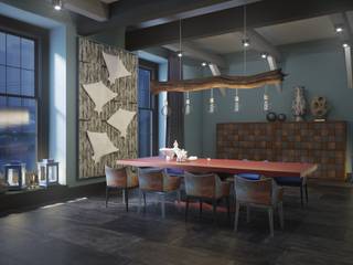 В плену океана с DIESEL LIVING., Андреевы.РФ Андреевы.РФ Industrial style dining room