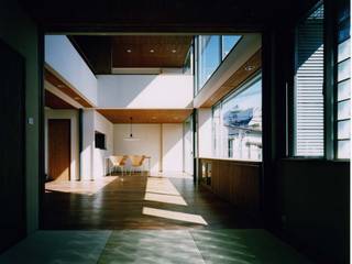 大崎の家, 西島正樹／プライム一級建築士事務所 西島正樹／プライム一級建築士事務所 Salas modernas Blanco