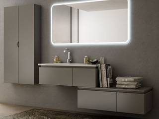 Mobile da bagno moderno sospeso 100 cm , Bagno Italia Bagno Italia Ванна кімната MDF